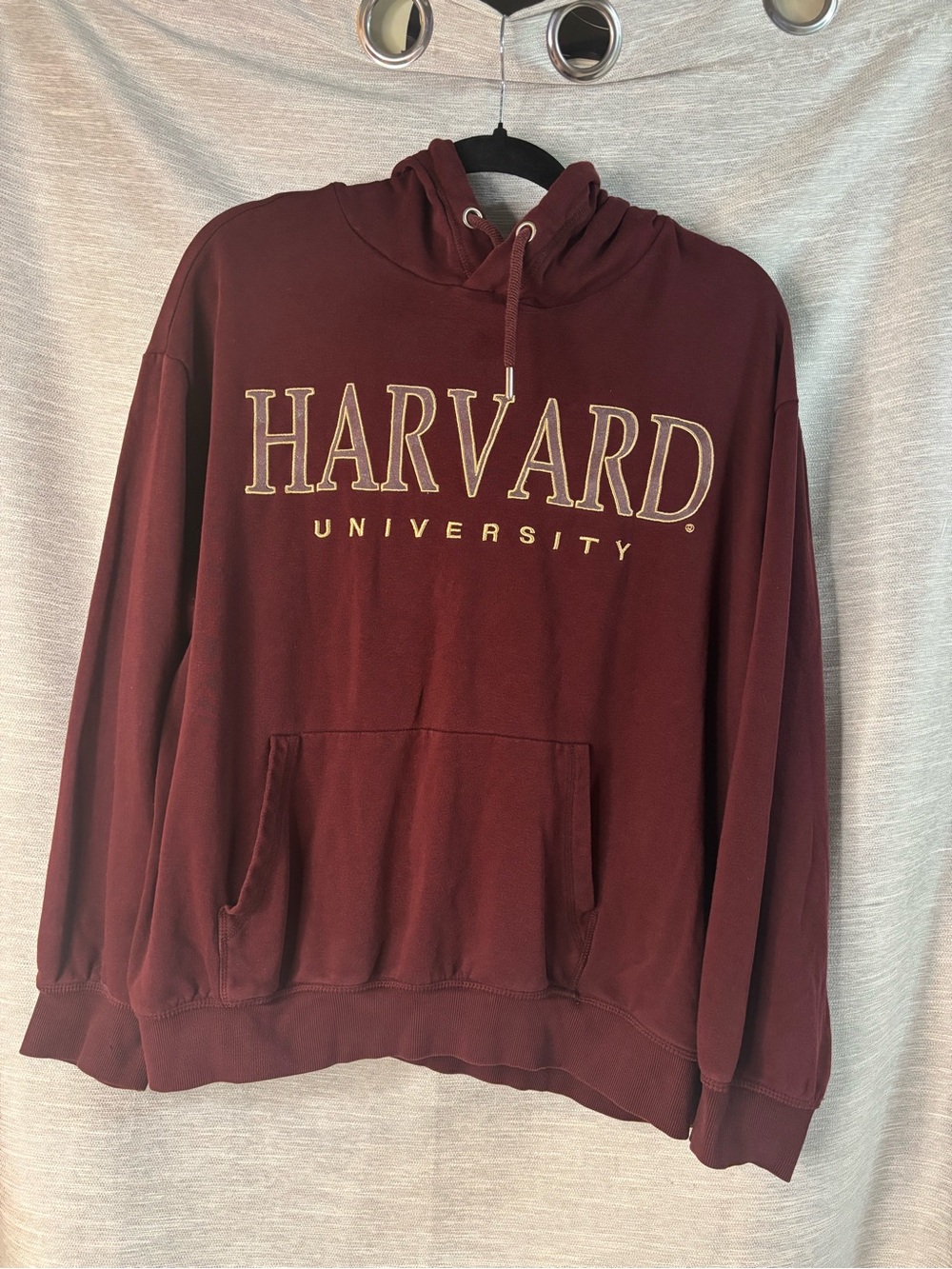 H&M HARVARD University Zip-Up Sweater Hoodie